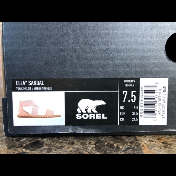 NEW  Sorel Women's Ella Sandals - Picture 14 of 15